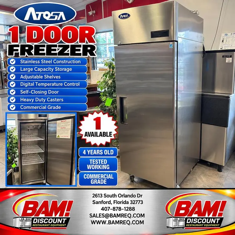 Used ATOSA MBF8001GR Freezers Florida US | BAM Discount Restaurant Equipment #1493652
