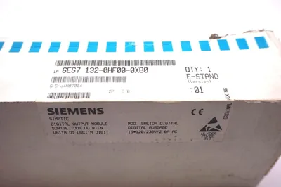 NEW SEALED SIEMENS 6ES7-132-0HF00-0XB0 DIGITAL OUTPUT MODULE 6ES71320HF000XB0