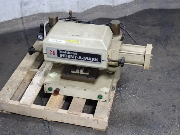 Used MATTHEWS INDENTAMARK Marking Machines Ohio US | HGR 24 #831509