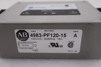 Allen Bradley 4983-PF120-15 Series A Surge Arrestor Filter AB STOCK GF657