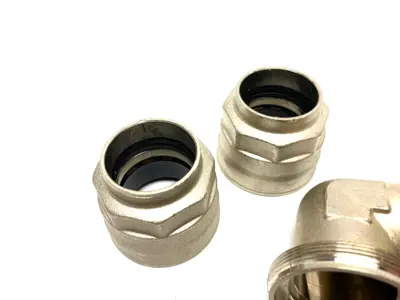 USED CHAMPION INFINITY QUICK-LOCK ALUMINUM UNION ELBOW FITTING 40MM