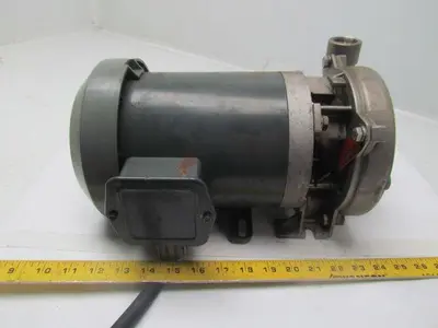 MP Pumps 30254 chemflo 1 316SS pump pumpak 3.6" Impeller w/3PH 220/440V Motor