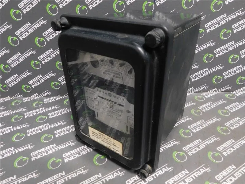 General Electric 700X63G759 2 Stator Watthour Meter CTR 1200:5 VTR 120:1 Used