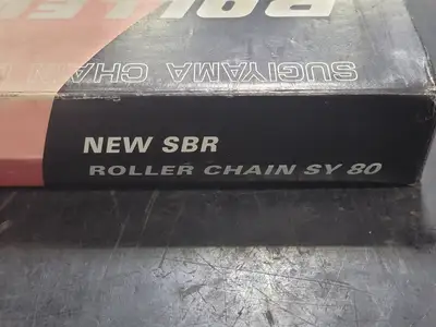 Riveted Roller Chain ANSI 80, 10FT, 1" Pitch
