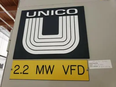 USED 2013 UNICO 2.2 MW DRIVE
