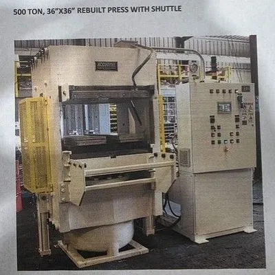2015 ACCUDYNE UPS/SS Heated Platen Press and Laminating Press | Kempler Machinery (9)