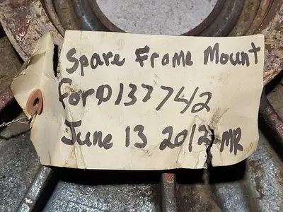 Spare Frame Mount for D137742