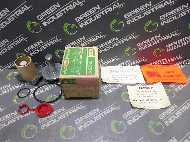 ASCO 206-711 Solenoid Valve Spare Part Kit New NIB