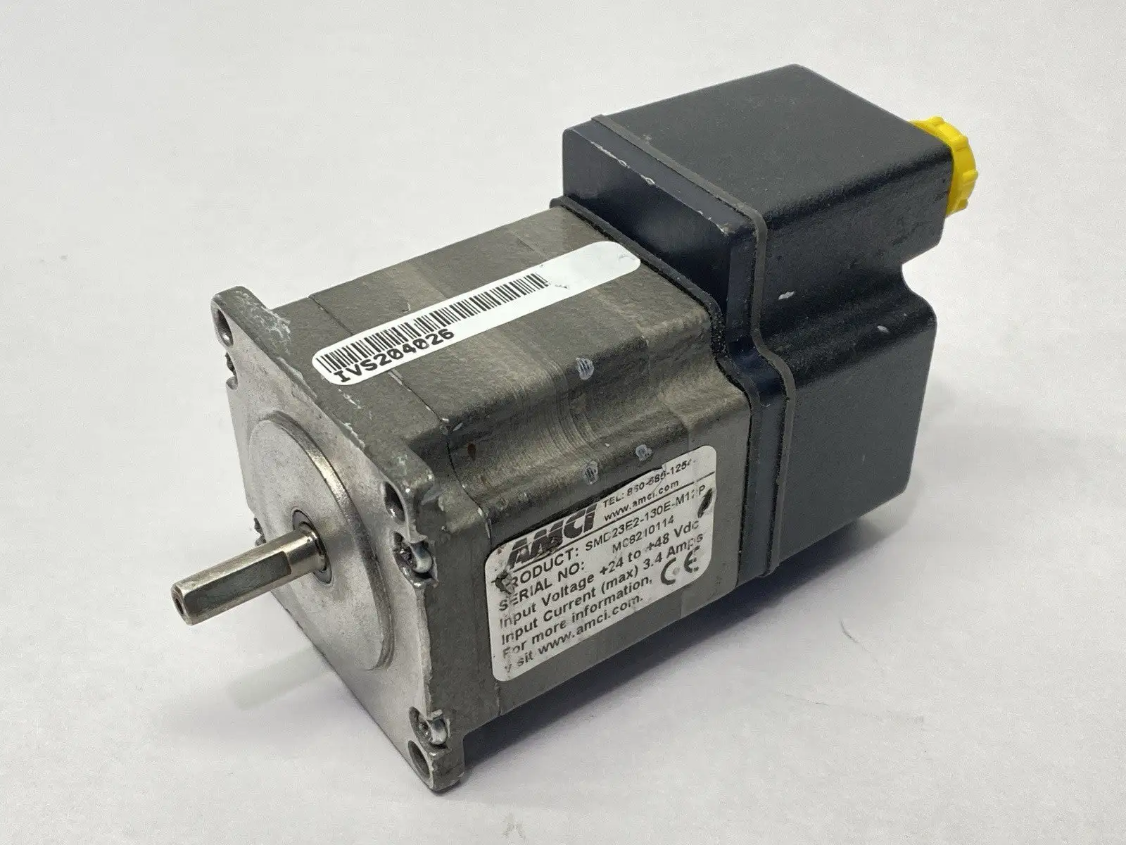 Used AMCI ETHERNET INTEGRATED STEPPER MOTOR 3.4A  24-48VDC Motors (misc) | Maverick Industrial Sales #1100474
