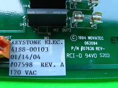 USED NOVATEC 4188-00103