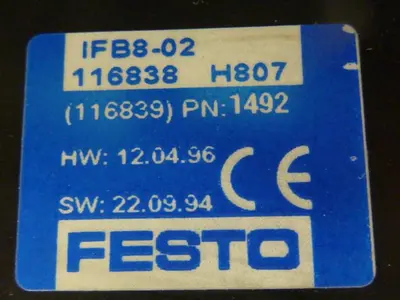 USED FESTO IFB8-02