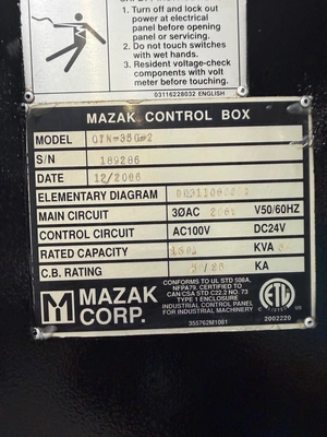 2006 MAZAK NEXUS QTN 350II / 1500 Lathes CNC, 2-Axis & 3-Axis | USED CNC (6)