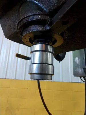 25" HKS MODEL 25MG SINGLE SPINDLE GEARHEAD DRILL WITH TAPPING: STOCK #14671