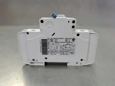 USED Allen-Bradley 1489-A1C100 Mini Breaker, 1Pole, 10A