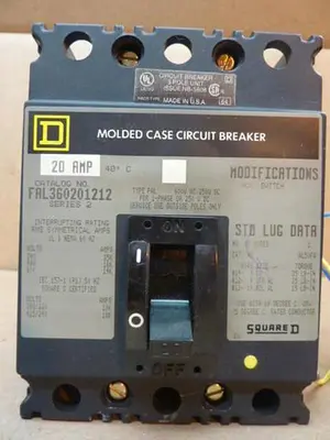 USED SQUARE D FAL360201212