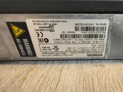Used SIEMENS 6SL3223-0DE31-8AA1 AC Drive Power Modules South Carolina US | ESS Industrial Equipment Sales #1310675