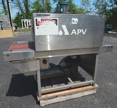 USED APV SS SHRINK TUNNEL 486-1