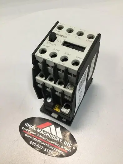 Used SIEMENS 3TF40 3TD4002-2A PLC Contactors | Ideal Machinery #618691