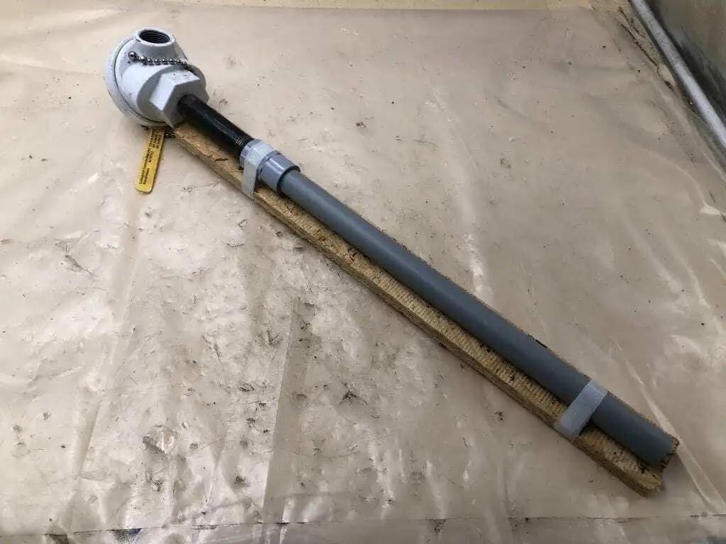 Industrial Controls R26R-17A4-18-31 18″ Aluminum Thermocouple with Ceramic Tube
