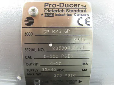 New | in-Stock DIETERICH STANDARD _UNKNOWN_ Miscellaneous MRO | Arrow Industrial #648048