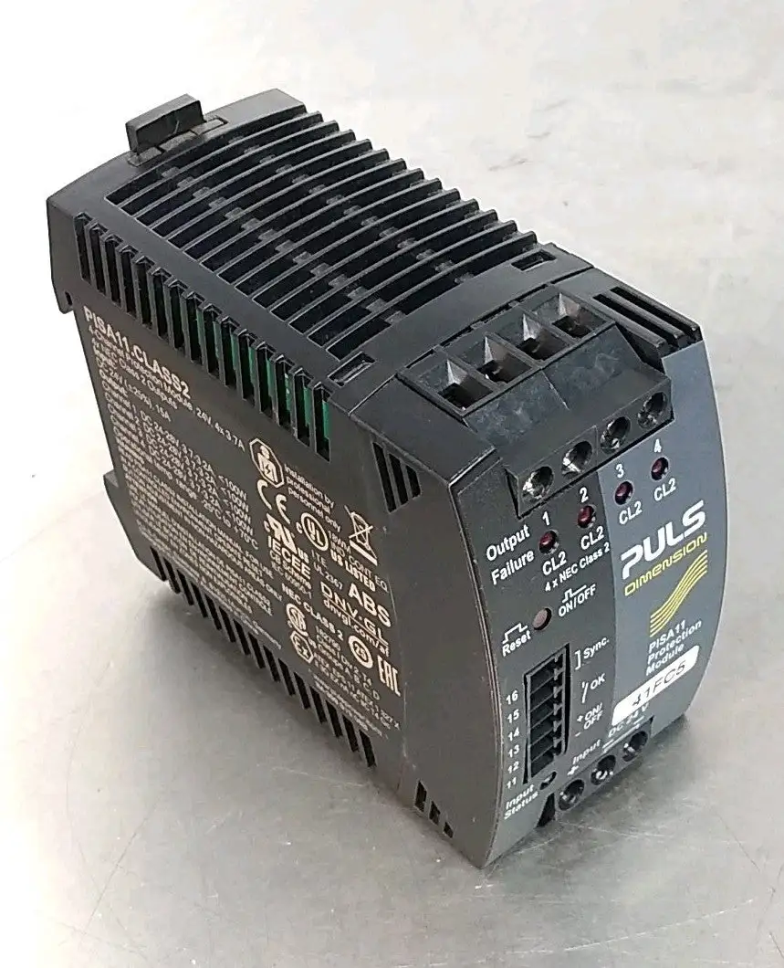 Puls PISA11.CLASS2 4-Channel Protection Module 24VDC 15A Loc4C21
