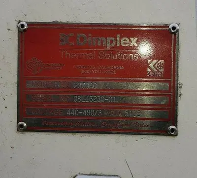 USED 2001 DIMPLEX DIMPLEX 2000AC
