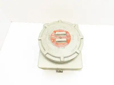 Appleton GUB-2-1-20 Cast Aluminum Explosion Proof Electric Box 10x8x4" 8" Lid