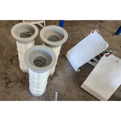 Used Stainless Steel 30" Diameter Filter Receiver