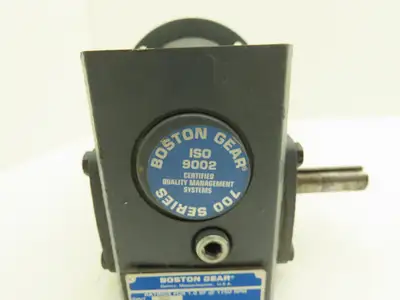 Boston Gear 713-40-G Worm Gearbox 40:1 Reducer.24Hp 44 RPM 56C LH Output