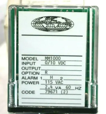 NEW WILKERSON MM1000 MIGHTY MODULE RELAY
