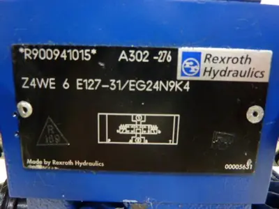 USED REXROTH Z4WE6E12731/EG24N9K4