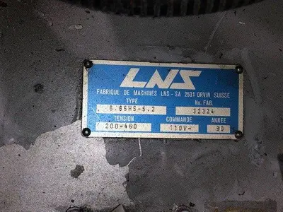 USED 1990 LNS Hydrobar 6.65HS-5.2 New 1990