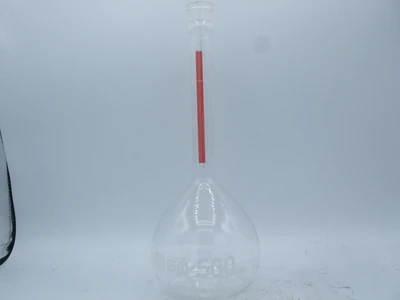 Hirschmann 28008-500 Volumetric Flask: 500 mL