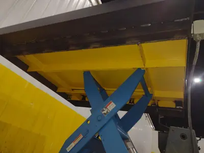 4,000 LBS X 71.75" X 71.75" LIFT PRODUCTS MODEL LPFT4W-040-36 HYRAULIC SCISSOR LIFT TABLE 110V: YOBRO #24988
