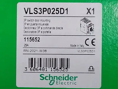 NEW SCHNEIDER ELECTRIC VLS3P025D1
