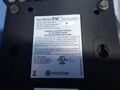 Used POLYCOM 220167800022 Commercial Audio/Visual Equipment Ohio US | HGR 24 #1286782