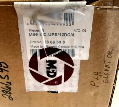 NEW PHOENIX CONTACT MINI-DC-UPS/12DC/4 POWER SUPPLY 2866598 MINIDCUPS12DC4
