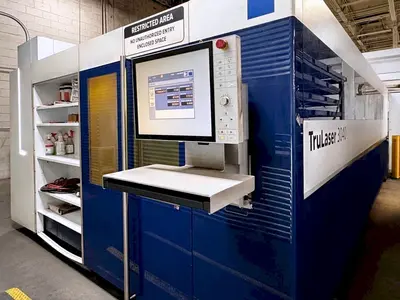 Used 2016 TRUMPF TRULASER 3040 FIBER Laser Cutters Illinois US | Machine Factory Outlet #1262965