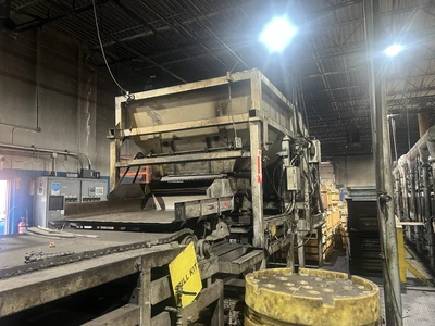 Item# C405 Can Eng 3500 Pound/Hour Mesh Belt Line