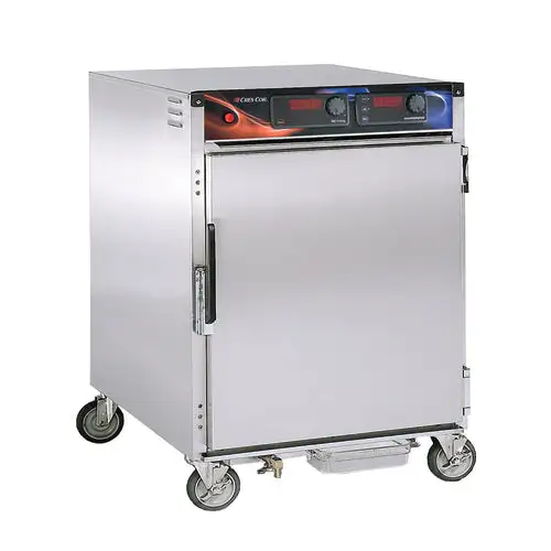 Cres Cor H-137-WSUA-6D 1/2 Height Insulated Mobile Heated Cabinet W/ (6) Pan Capacity, 120v