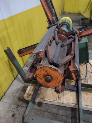 5,000 LB X 24" X 60" OD BRADBURY MOTORIZED COIL REEL UNCOILER: YOBRO #24950
