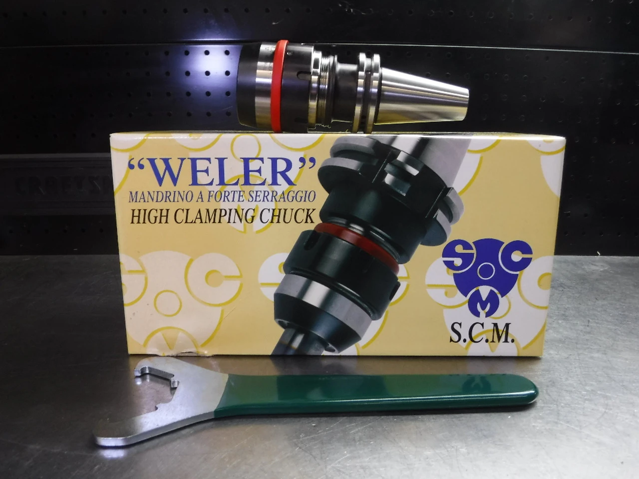 SMC CAT40 1.25" Weler Milling Chuck 531700/40CAT (LOC1902B)
