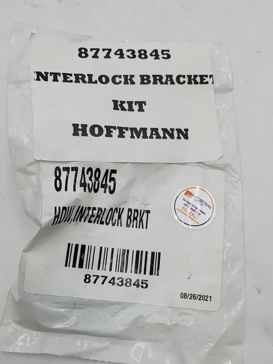 New | in-Stock HOFFMAN HOFFMAN 87743845 INTERLOCK BRACKET HARDWARE KIT NEW IN SEALED BAG** Switch Parts | ND Industrial Surplus #1216671