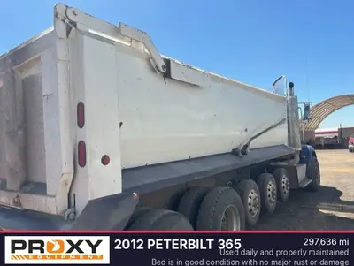 Used 2012 PETERBILT 365 Dump trucks Arizona US | Proxy Equipment #1388594