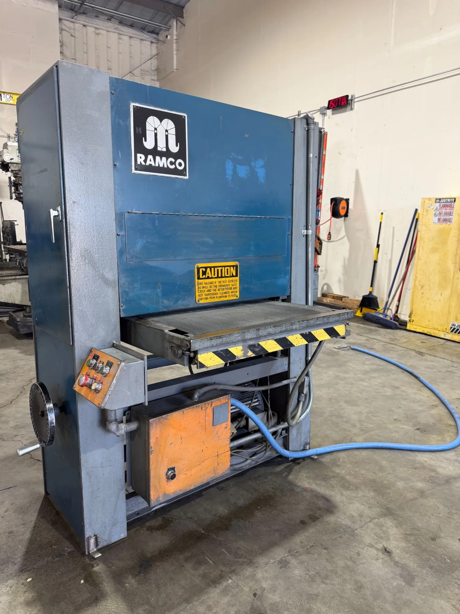 Used RAMCO 36" Single Belt Wide Sander Wide Belt Sanders California US | Heavy Wall Consulting #1324514