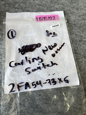 New | in-Stock Carling Switch 2FA54-XG Misc Industrial Equipment California US | Davliegogo LLC #1720749