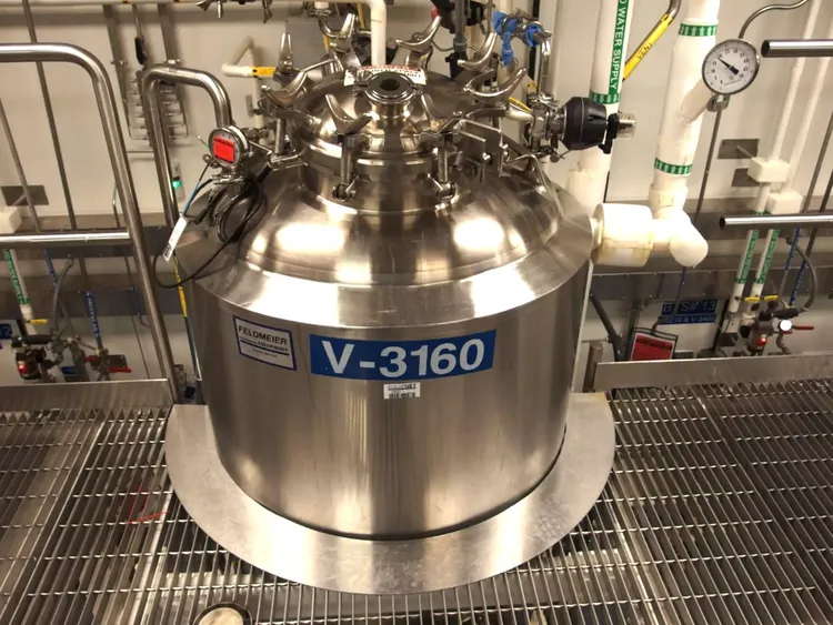 Used FELDMEIER EQUIPMENT, INC. 1000 Liter Stainless Steel Jacketed Reactor / Fermenter Reactors New Jersey US | EcReCon Inc #679320