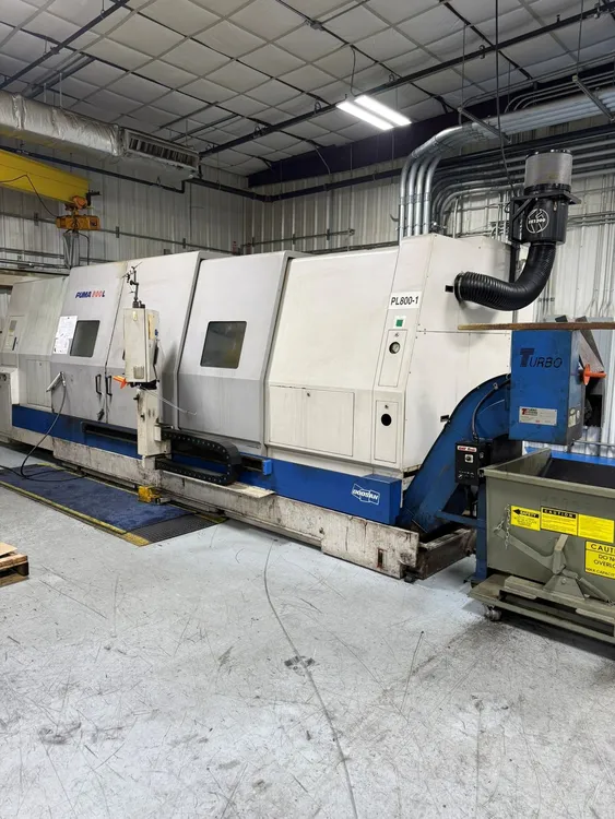 Used 2007 DOOSAN PUMA 800L CNC Lathes Illinois US | USED CNC #1134912