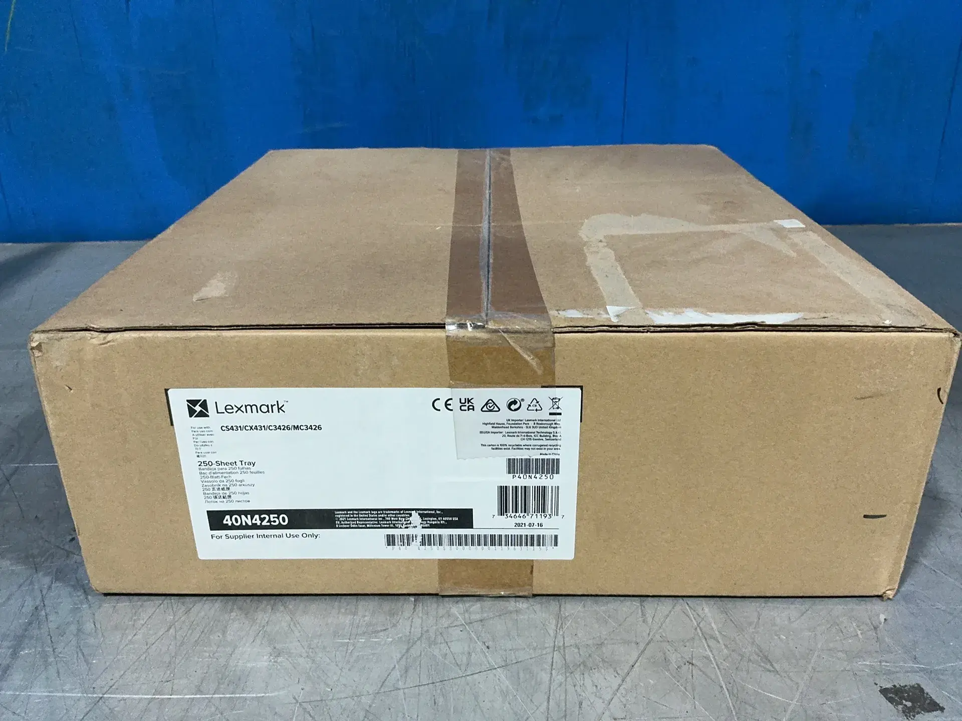 New | in-Stock LEXMARK 40N4250 Miscellaneous Printing & Paper Equipment Ohio US | HGR 24 #1474888