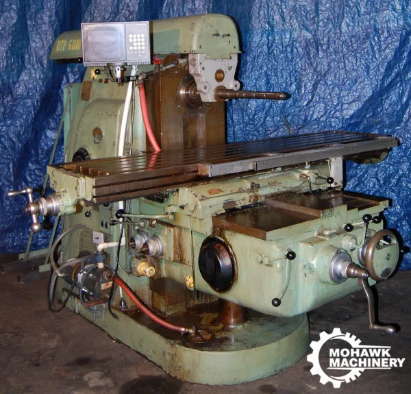 4 CINCINNATI-MILACRON "DUAL-POWER" DIAL TYPE PLAIN HORIZONTAL MILL w/ANILAM DIGITAL READOUTS - 30 HP MOTOR - FRONT & REAR CONTROLS